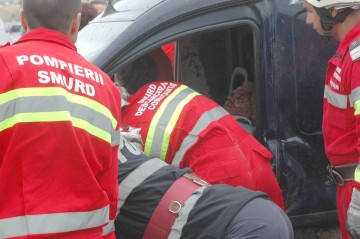 Accident groaznic, între Dulgheru şi Vulturu: un om a murit, altul este în comă